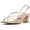image:imageALDO womens Maegann Strappy Block Heeled SandalChampagne