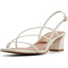 image:imageALDO womens Maegann Strappy Block Heeled SandalWhite