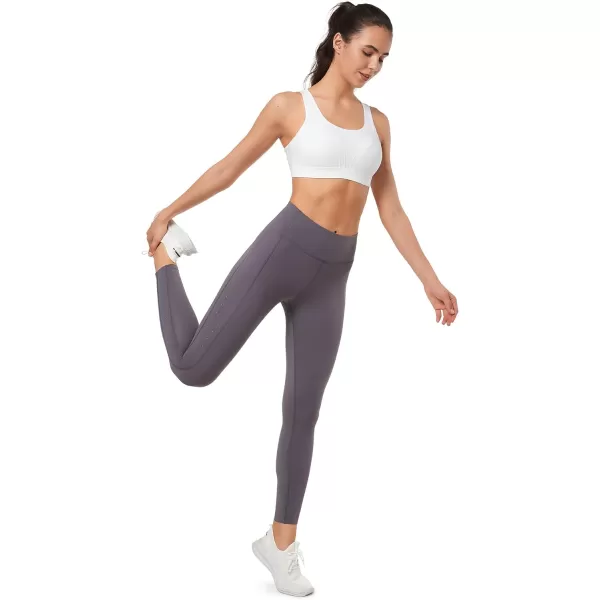 Yvette Adjustable Molded Cup Supportive Sports Bras  High Impact Wireless Bra for Large BreastsWhite