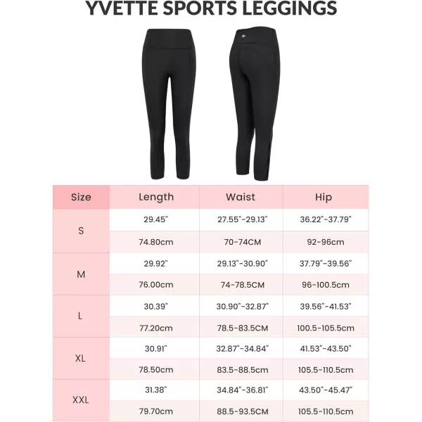 Yvette Capri Leggings for Women High Waist Tummy Control Workout Running Tights with HollowOut DesignYvette Capri Leggings for Women High Waist Tummy Control Workout Running Tights with HollowOut Design