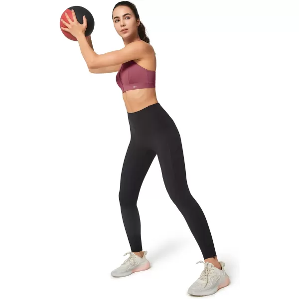 Yvette High Impact Sports Bra for Women Zip Front Closure Mesh Racerback Breathable for Running Fitness GymRose Red