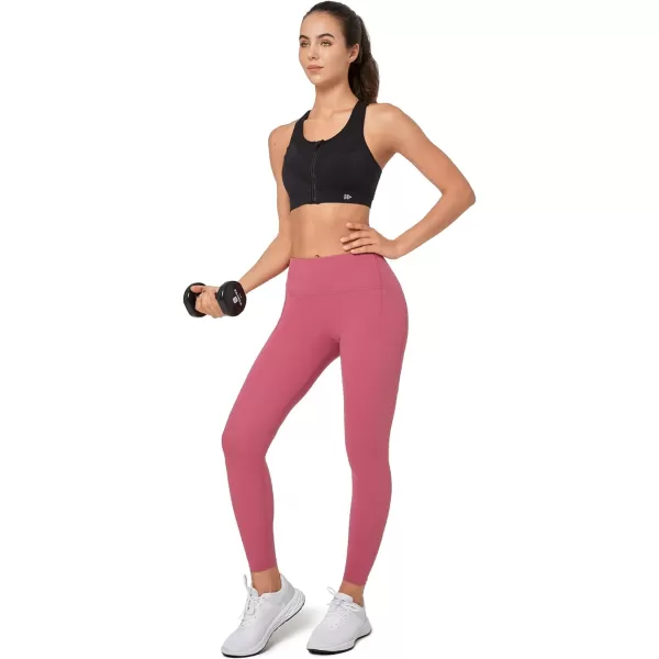 Yvette High Impact Zip Front Closure Sports Bras Support for Large Bust Women Supportive ComfortableBlack