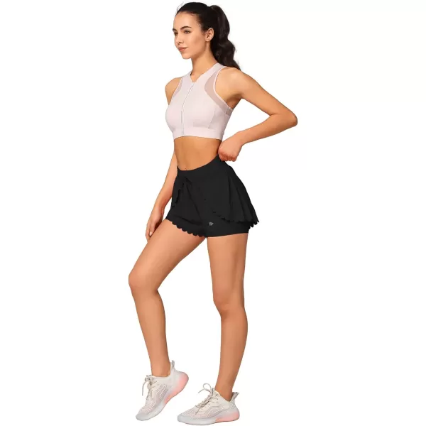 Yvette High Neck Zip Front Closure Sports Bras for Women High Support Mesh Racerback Running Bra Workout FitnessPink
