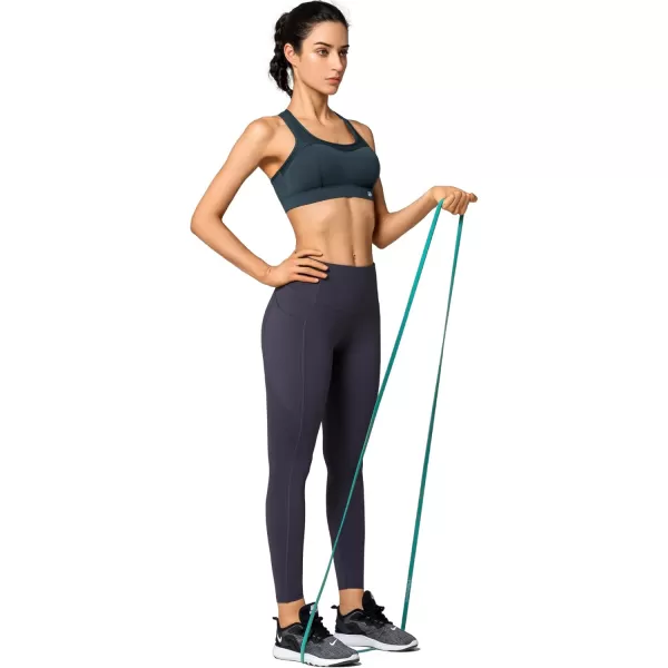 Yvette High Support Sports Bras for Women Splicing Mesh Workout Sports Bra for Plus SizeNavy