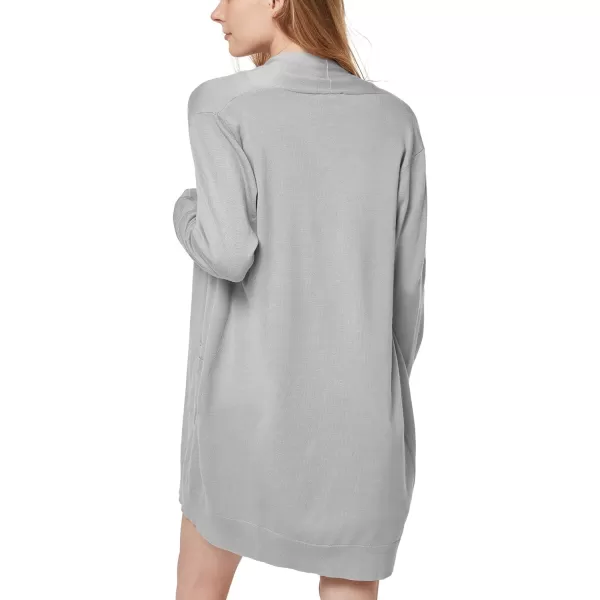 Yvette Long Cardigan Sweaters for Women with Pockets Lightweight Oversized Jacket Fall 2023 Plus Size Sweater CoatLight Grey