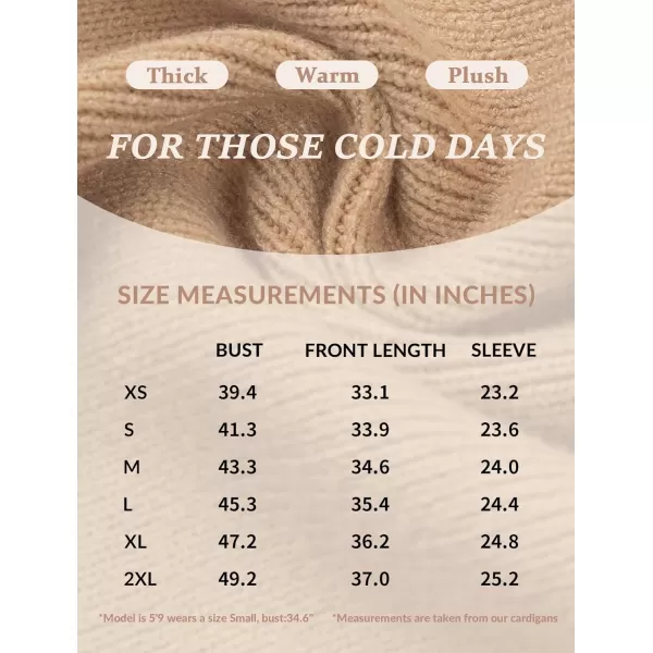 Yvette Womens Cardigan XS2XL Open Front Long Sweater with Pockets Plus Size Classy Dressy Casual Knit Coatigan CoatClassy Khaki