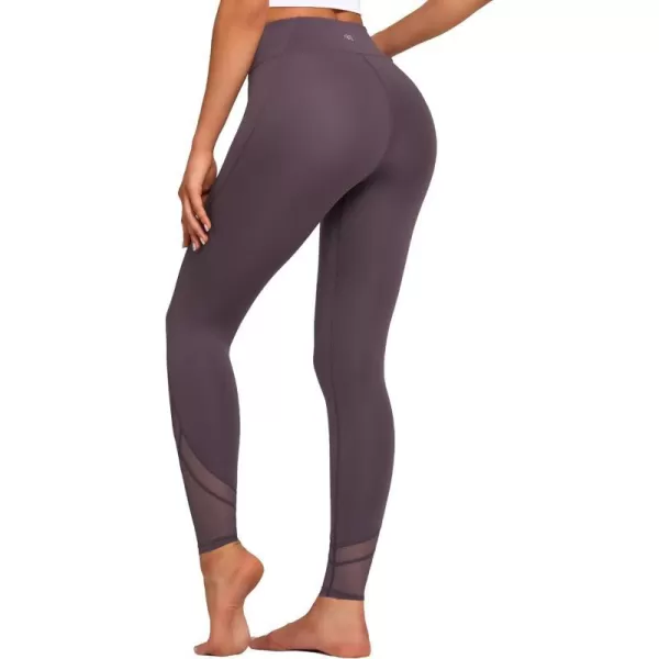 Yvette Workout Leggings for Women High Waist Buttery Soft Non SeeThrough Workout Running TightsPurple