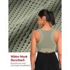 imageYvette Front Closure Sports Bras for Women High Support Large Bust Supportive Sports Bra High Impact for RunningGreen