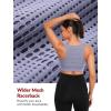 imageYvette Front Closure Sports Bras for Women High Support Large Bust Supportive Sports Bra High Impact for RunningLight Purple