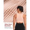 imageYvette Front Closure Sports Bras for Women High Support Large Bust Supportive Sports Bra High Impact for RunningPale Pink