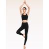 imageYvette Elegant Backless Yoga Bra Womens Light Support Sports Bra with Wide Shoulder Straps  Comfort Style ampamp Secure FitBlack