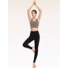 imageYvette Elegant Backless Yoga Bra Womens Light Support Sports Bra with Wide Shoulder Straps  Comfort Style ampamp Secure FitBrown