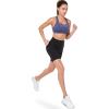 imageYvette Sports Bras for Women High Impact Support Racerback Sports Bra Plus Size No Underwire for Running WorkoutPurple