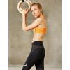 imageYvette Sports Bras for Women High Impact Support Racerback Sports Bra Plus Size No Underwire for Running WorkoutSea Blue