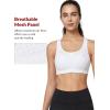 imageYvette Sports Bras for Women High Impact Support Racerback Sports Bra Plus Size No Underwire for Running WorkoutWhite