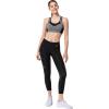 imageYvette Sports Bras for Women High Impact Support Racerback Sports Bra Plus Size No Underwire for Running WorkoutYvette Grey