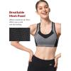 imageYvette Sports Bras for Women High Impact Support Racerback Sports Bra Plus Size No Underwire for Running WorkoutYvette Grey