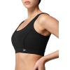 imageYvette Sports Bras for Women Lightweight Series Yoga Bras Soft U Back Workout Tops with Detachable PadsBlack