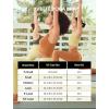 imageYvette Sports Bras for Women Lightweight Series Yoga Bras Soft U Back Workout Tops with Detachable PadsWhite
