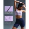 imageYvette Yoga Bras Carving Series Racerback Sports Bras for Women Breathable and Soft Low Impact Workout TopsPurple