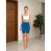 imageYvette Yoga Sports Bras for Women Light Support Sexy Criss Cross Back Bra with Removable PadWhite