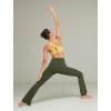 imageYvette Yoga Sports Bras for Women Light Support Sexy Criss Cross Back Bra with Removable PadYellow