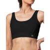 imageYvette Sports Bras for Women Lightweight Series Yoga Bras Soft U Back Workout Tops with Detachable PadsBlack
