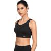 imageYvette Front Closure Sports Bras for Women High Impact Large Breasts Racerback Running Sports Bra High Support