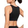 imageYvette Front Closure Sports Bras for Women High Impact Large Breasts Racerback Running Sports Bra High Support