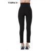 imageYvette Maternity Pants Over The Belly for Work High Waisted Stretch Comfy Pregnancy Casual PantsBlack