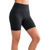imageYvette Biker Shorts with Pockets for Women 3quot  4quot  6quot  8quot Tummy Control High Waist Running Workout Gym Yoga ShortsBlack