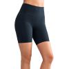 imageYvette Biker Shorts with Pockets for Women 3quot  4quot  6quot  8quot Tummy Control High Waist Running Workout Gym Yoga ShortsNavy