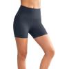 imageYvette Biker Shorts with Pockets for Women 3quot  4quot  6quot  8quot Tummy Control High Waist Running Workout Gym Yoga ShortsNavy