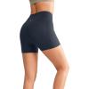 imageYvette Biker Shorts with Pockets for Women 3quot  4quot  6quot  8quot Tummy Control High Waist Running Workout Gym Yoga ShortsNavy