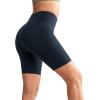 imageYvette Biker Shorts with Pockets for Women 3quot  4quot  6quot  8quot Tummy Control High Waist Running Workout Gym Yoga ShortsNavy