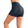 imageYvette Biker Shorts with Pockets for Women 3quot  4quot  6quot  8quot Tummy Control High Waist Running Workout Gym Yoga ShortsNavy