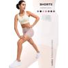imageYvette Biker Shorts with Pockets for Women 3quot  4quot  6quot  8quot Tummy Control High Waist Running Workout Gym Yoga ShortsPink