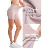 imageYvette Biker Shorts with Pockets for Women 3quot  4quot  6quot  8quot Tummy Control High Waist Running Workout Gym Yoga ShortsPink