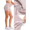 imageYvette Biker Shorts with Pockets for Women 3quot  4quot  6quot  8quot Tummy Control High Waist Running Workout Gym Yoga ShortsPink
