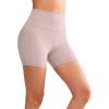 imageYvette Biker Shorts with Pockets for Women 3quot  4quot  6quot  8quot Tummy Control High Waist Running Workout Gym Yoga ShortsPink