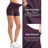 imageYvette Biker Shorts with Pockets for Women 3quot  4quot  6quot  8quot Tummy Control High Waist Running Workout Gym Yoga ShortsPurple