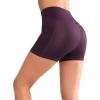imageYvette Biker Shorts with Pockets for Women 3quot  4quot  6quot  8quot Tummy Control High Waist Running Workout Gym Yoga ShortsPurple