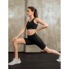 imageYvette Lace Front Zip Sports Bras for Women High Impact Running Bras for Large BustWhite