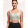 imageYvette Nursing Sports Bras for Women Breastfeeding Light Medium Support Sports Bra for Prenancy Maternity YogaGrey