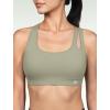imageYvette Seamless Yoga Sports Bra with Removable Padding Crisscross Back Strap and UltraSoft Stretchy Fabric for WomenGreen