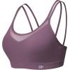 imageYvette Sports Bra Lightweight Cloud Series for Women Mesh Splicing StylePurple