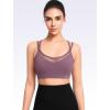imageYvette Sports Bra Lightweight Cloud Series for Women Mesh Splicing StylePurple