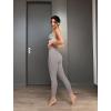 imageYvette Yoga Sports Bra for Women  Padded Strappy Cute Sports BraGrey Printed