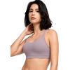 imageYvette Yoga Sports Bra for Women  Padded Strappy Cute Sports BraPurple