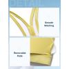 imageYvette Yoga Sports Bra for Women  Padded Strappy Cute Sports BraYellow